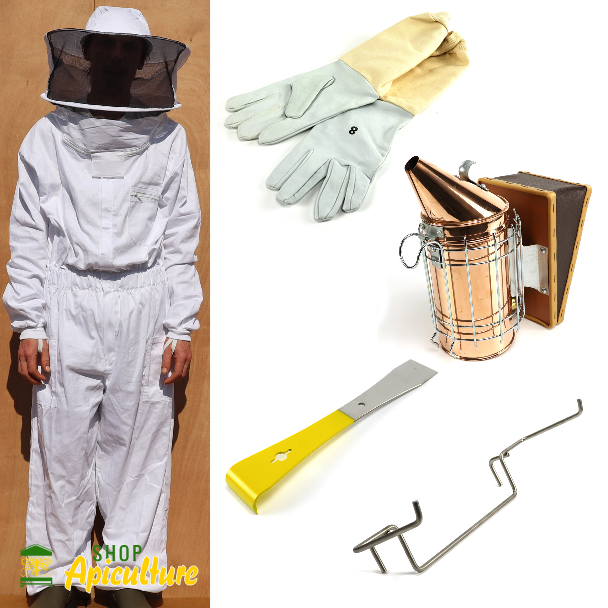 ENFUMOIR INOX AVEC PROTECTION DIAMÈTRE 100 MM PP 8061 : SHOP APICULTURE:  Tout le matériel pour l'apiculture, l'apiculteur et les abeilles.