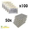 PACK ISOLATION OPTION 1 : 100 partitions isolantes + 50 couvre-cadres isolants CHOIX ISOLANTS : Isolants Apifoam