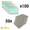PACK ISOLATION OPTION 2 : 100 partitions isolantes + 50 couvre-cadres isolants CHOIX ISOLANTS : Isolants Apifoam